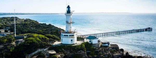 Tour the beautiful lighthouse with your Bellarine peninsula escort